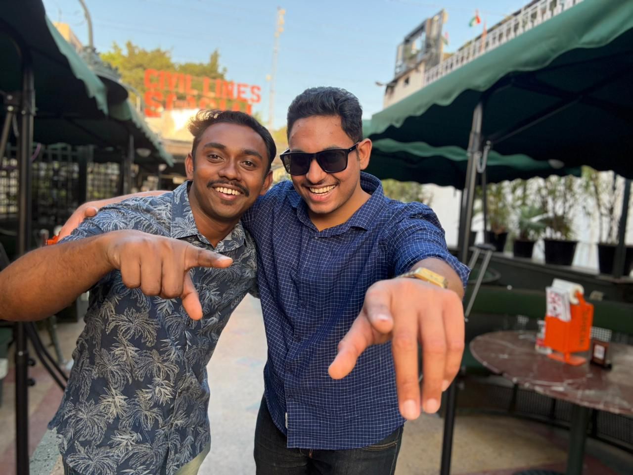 Saathvik Devarakonda and Lenin Joshua, co-founders of SyātCast